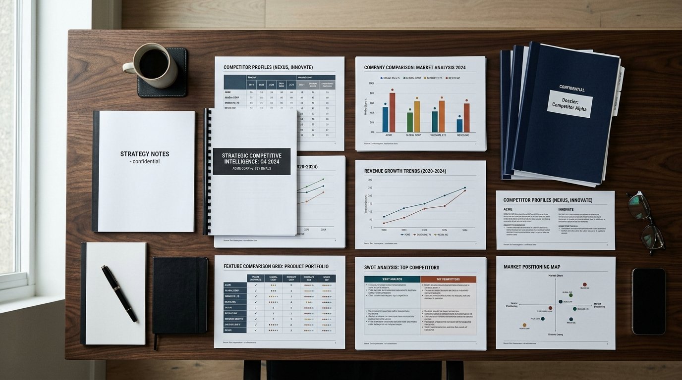 Competitor profiling: What to look beyond the obvious